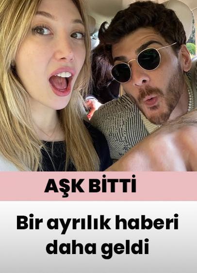 Magazin dünyasında bir ayrılık daha! Yasmin Erbil ve Yiğit Poyraz aşkı bitti