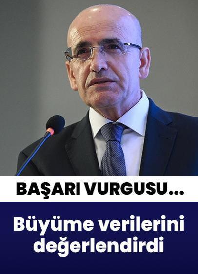 Bakan Şimşek büyüme verilerini değerlendirdi! "Programın başarısını ortaya koyuyor"