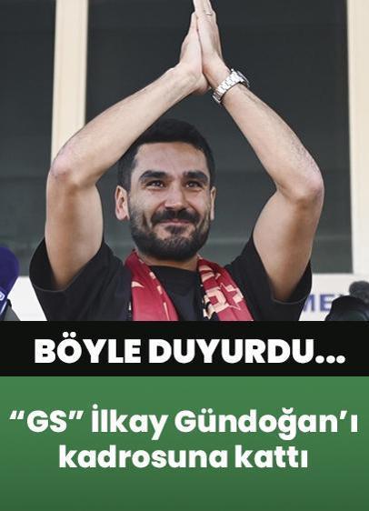 Manchester City'den Galatasaray'a dev transfer... Sarı-kırmızılı kulüp, İlkay Gündoğan'ı kadrosuna kattı