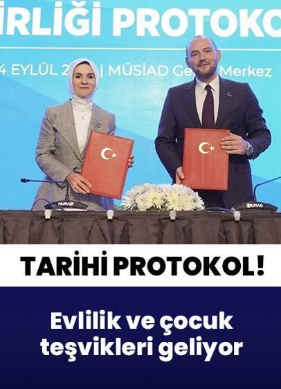 MÜSİAD ve Aile Bakanlığından tarihi protokol: Evlilik ve çocuk teşvikleri geliyor