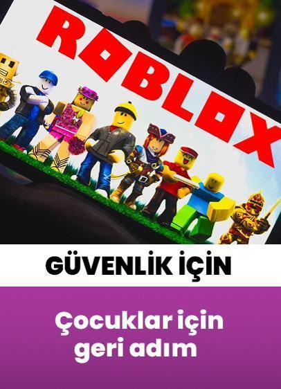 Roblox'tan çocuklar için geri adım