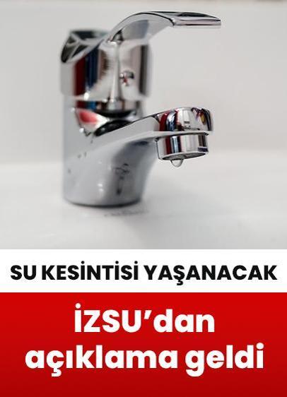 İZSU, Urla'daki su kesintisine ilişkin açıklama yaptı!