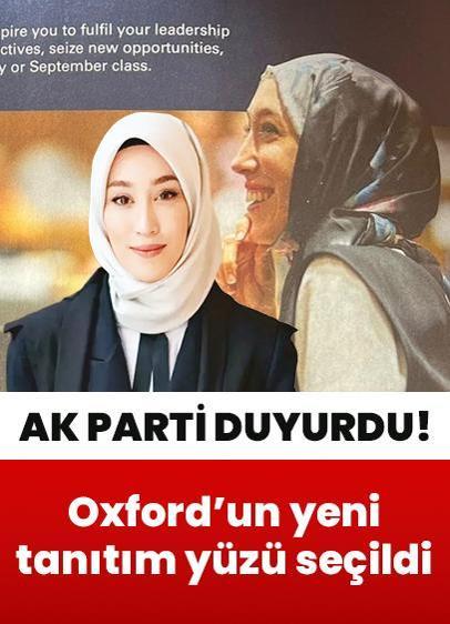 Rümeysa Kadak, Oxford'un yeni tanıtım yüzü oldu