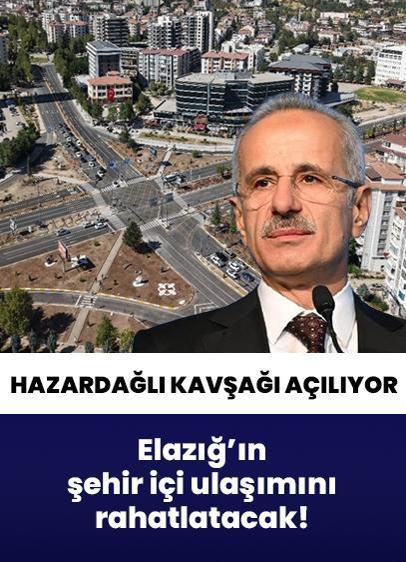 Hazardağlı Kavşağı'nın açılışı cuma günü yapılacak