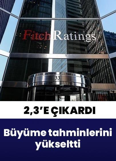 Fitch, küresel ekonomik büyüme tahminlerini yükseltti