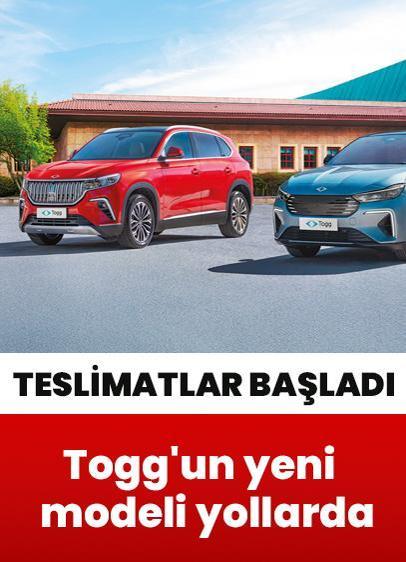 Togg'un yeni modeli yollarda