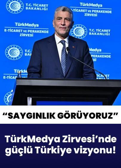 TürkMedya Zirvesi'nde güçlü Türkiye vizyonu! Bakan Bolat: Gittiğimiz her bölgede imrenilen bir saygınlık görüyoruz
