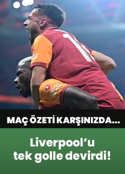 Galatasaray, Liverpool'u tek golle devirdi! Galatasaray - Liverpool maç özeti | UEFA Şampiyonlar Ligi