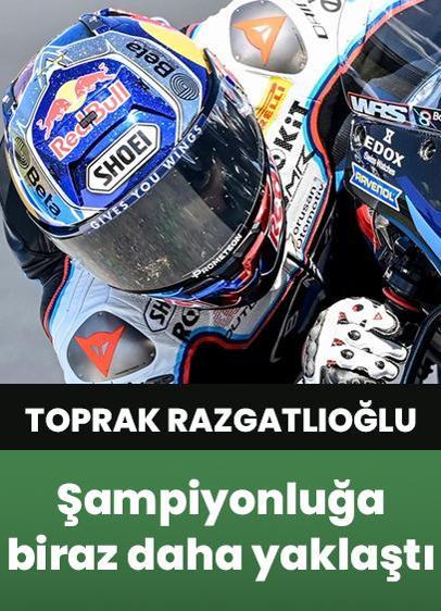 Toprak Razgatlıoğlu, Superpole yarışını kazanarak şampiyonluğa biraz daha yaklaştı