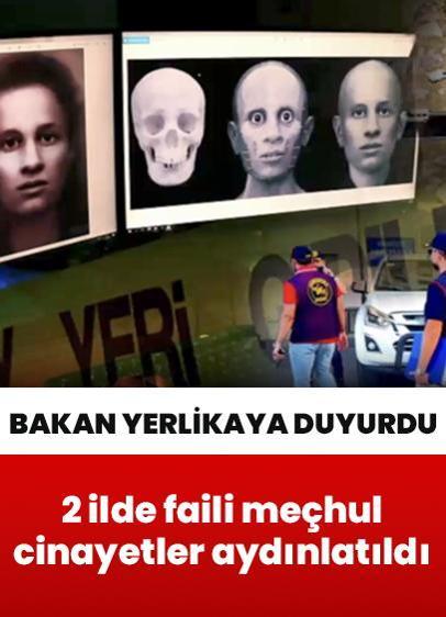 2 ilde faili meçhul cinayetler aydınlatıldı