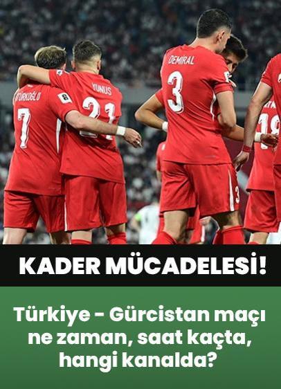 Türkiye, Gürcistan ile kader maçına çıkacak! Türkiye - Gürcistan maçı ne zaman, saat kaçta hangi kanalda? (Muhtemel 11'ler)