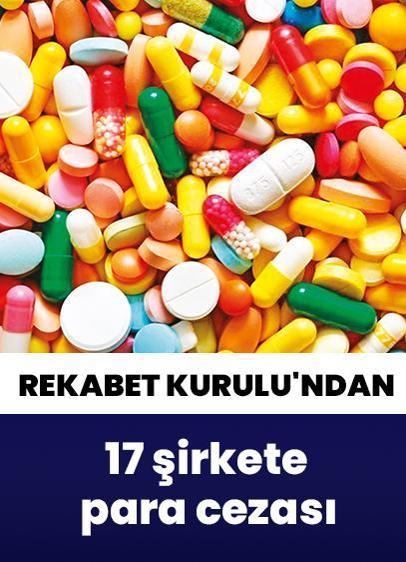 Rekabet Kurulu'ndan 17 şirkete para cezası