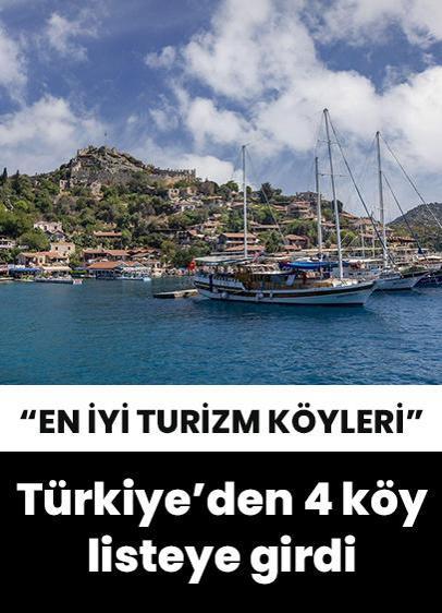 Türkiye'den 4 köy "En İyi Turizm Köyleri 2025" listesine girdi