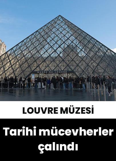 Fransa'da Louvre Müzesi'nden tarihi mücevherler çalındı