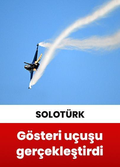 SOLOTÜRK Kayseri'de gösteri uçuşu gerçekleştirdi