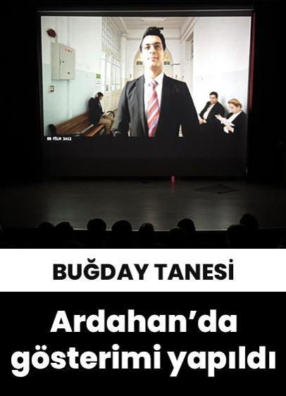 "Buğday Tanesi" filminin Ardahan'da gösterimi yapıldı