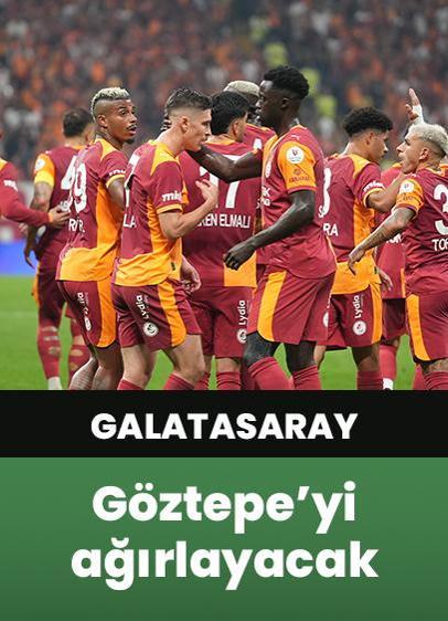 Galatasaray, Süper Lig'de yarın Göztepe'yi ağırlayacak