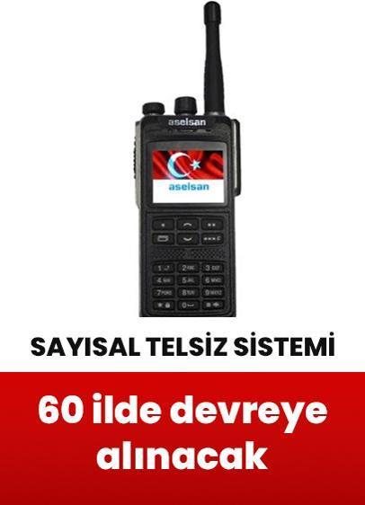 Afetlerde kesintisiz iletişim için Sayısal Telsiz Sistemi, 60 ilde devreye alınacak