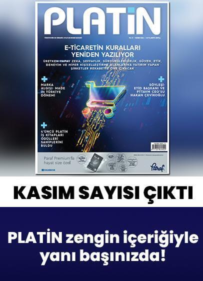 PLATİN, kasım ayında da zengin içeriğiyle yanı başınızda
