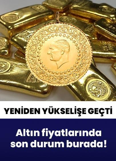 Altın fiyatları yükselişe geçti! Gram altın, çeyrek altın kaç lira oldu? 5 Kasım Çarşamba son dakika altın fiyatları
