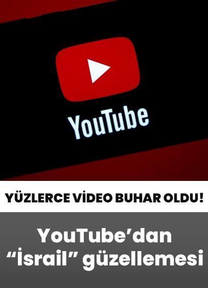 YouTube'dan İsrail güzellemesi: Yüzlerce video buhar oldu! Skandal hamlesiyle insan haklarını hiçe saydı