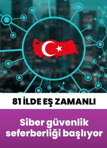 81 ilde eş zamanlı siber güvenlik seferberliği başlıyor