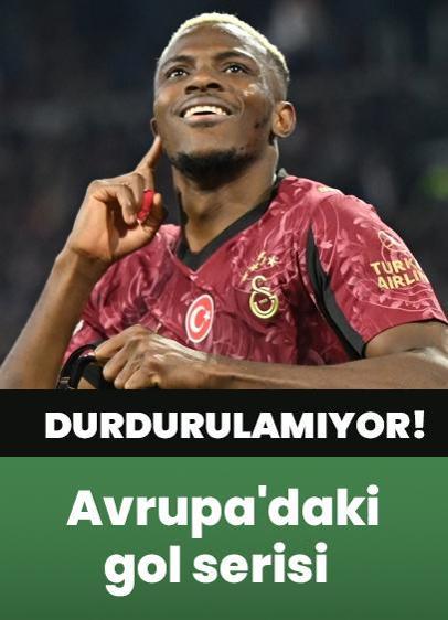 Victor Osimhen durdurulamıyor! Avrupa'daki gol serisi 8 maça çıktı
