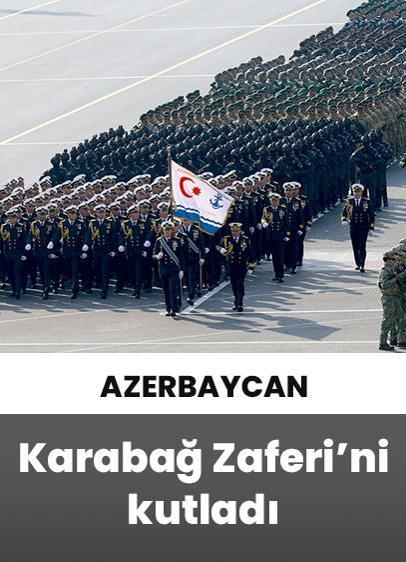 Azerbaycan, Karabağ Zaferi'nin 5. yılını askeri geçit töreniyle kutladı