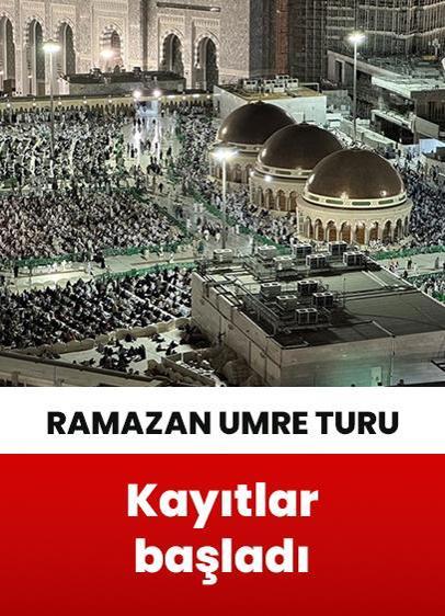 Ramazan umre turları için kayıtlar başladı
