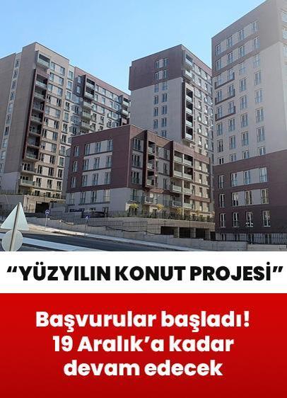 "Yüzyılın Konut Projesi"ne başvurular başladı! 19 Aralık'a kadar devam edecek
