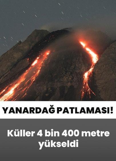 Japonya'da yanardağ patlaması! Küller 4 bin 400 metre yüksekliğe ulaştı