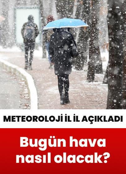 Türkiye'de bugün hava nasıl olacak? Meteorolojiden yağmur ve kar uyarısı... 16 Kasım Pazar güncel raporunda il il duyurdu