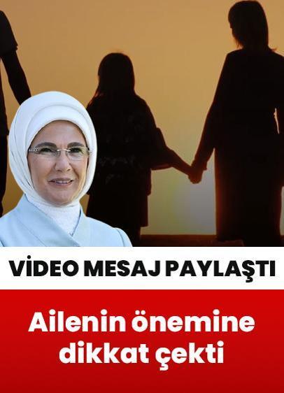 Emine Erdoğan: Aile kurumunun temellerinin zayıfladığı bir toplum geleceğe güvenle bakamaz
