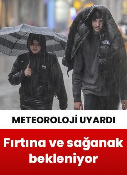 Meteoroloji kar, fırtına ve kuvvetli sağanak uyarısında bulundu