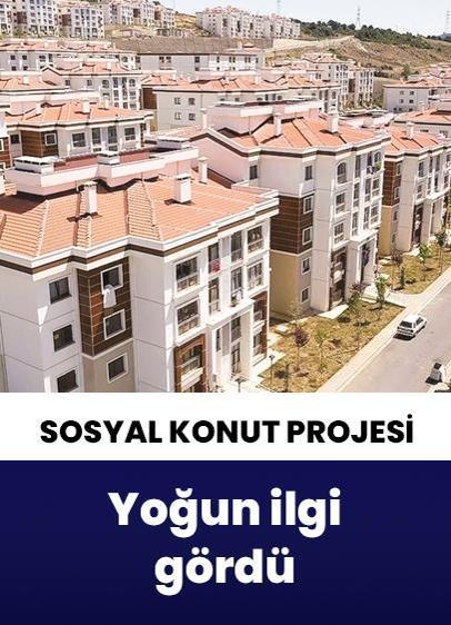 Sosyal konut projesine rekor başvuru yapıldı