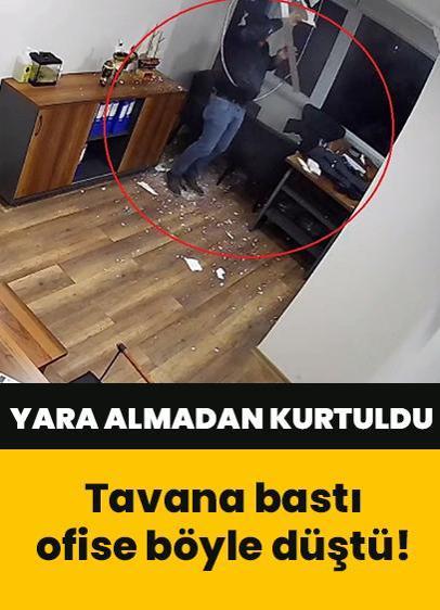 Ayak basmasıyla birlikte olanlar oldu: Ofise böyle düştü! "Kendimi alt katta buldum"