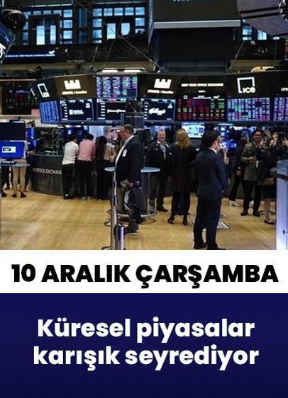 10 Aralık Çarşamba küresel piyasalar! Fed'in faiz kararı öncesi karışık bir seyir öne çıkıyor