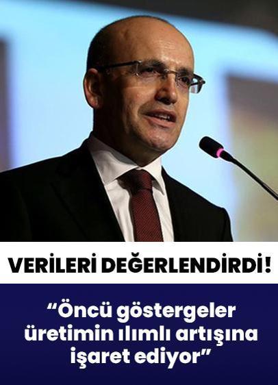Bakan Şimşek sanayi üretim endeksi verilerini değerlendirdi: Öncü göstergeler, üretimin ılımlı artışına işaret ediyor