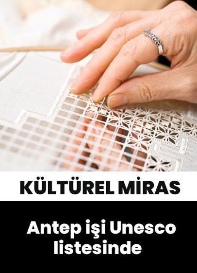 Antep işi Unesco listesinde
