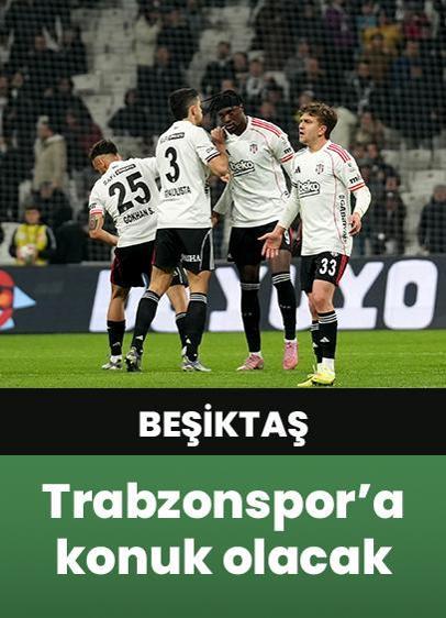 Beşiktaş, Süper Lig'de yarın Trabzonspor'a konuk olacak