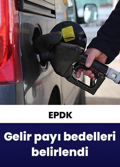 EPDK, 2026 petrol ve LPG piyasası gelir payı bedellerini belirledi