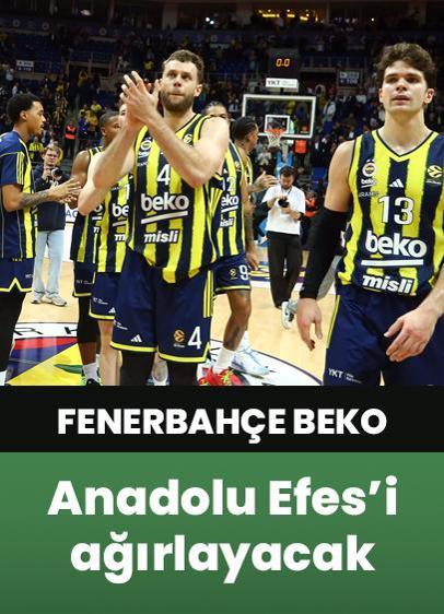 Fenerbahçe Beko, Anadolu Efes'i konuk edecek