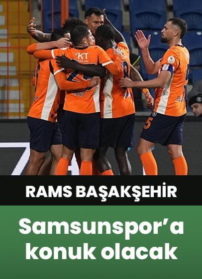 RAMS Başakşehir, yarın Samsunspor'a konuk olacak