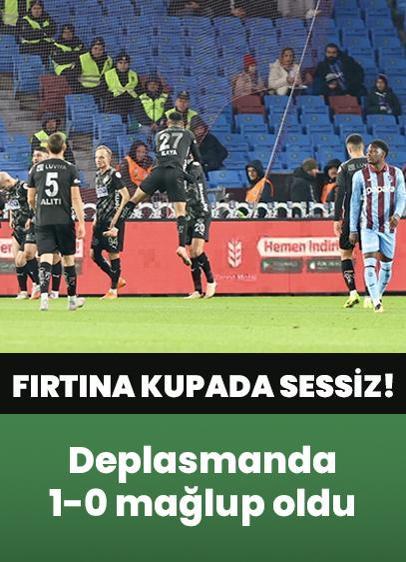 Fırtına kupada sessiz: Deplasmanda 1-0 mağlup oldu! Trabzonspor Alanyaspor maç özeti, önemli dakikaları