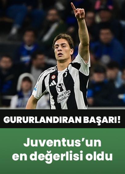 Kenan Yıldız'dan gururlandıran başarı! Juventus'un en değerlisi oldu