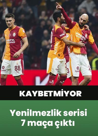 Galatasaray kupada 7 maçtır kaybetmiyor