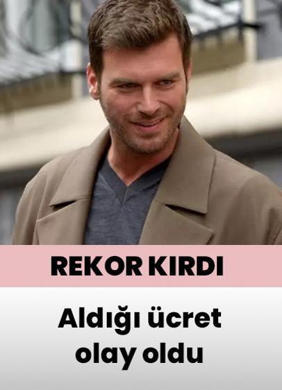 Kıvanç Tatlıtuğ rekor kırdı! Reklamdan kazandığı para olay oldu