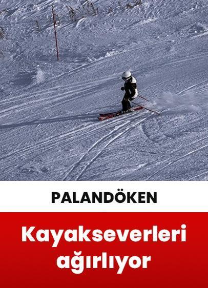 Palandöken, Türkiye'nin her tarafından kayakseverleri ağırlıyor