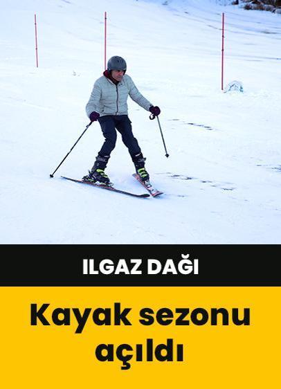 Ilgaz Dağı Kayak Merkezi'nde sezon açıldı