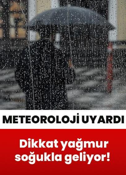 Meteoroloji yeni raporunda uyardı: Dikkat yağmur soğukla geliyor, kar ise kapıda! İşte 22 Aralık 2025 hava durumu tahminleri
